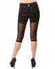 Polka Dot Sheer Capri Leggings